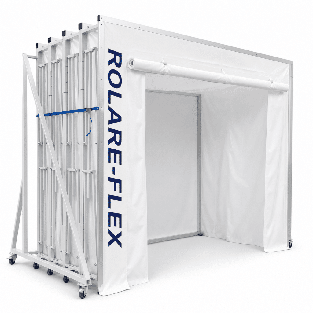 ROLARE-FLEX-retractable-enclosure