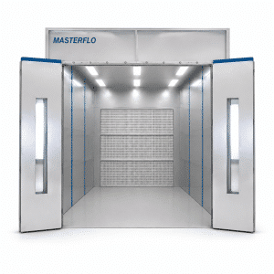 dry filter spray booth, by masterflo spraybooths