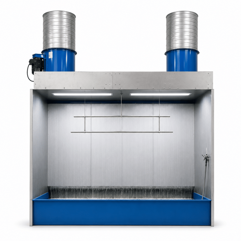 Water Wash Spray Booths for industrial SMART repair and automated panel painting in UK