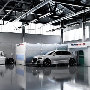 Retractable SMART Repair Car Spray Booths for Automotive Body Shops