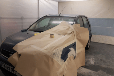 Car Spray Paint Prep
