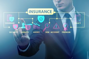 Insurance image with different aspects of a policy