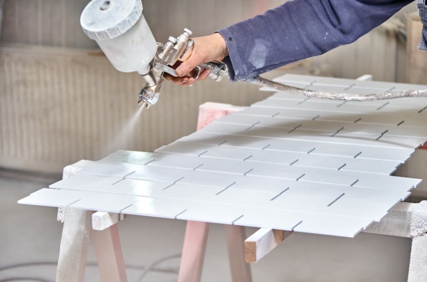 What is spray booth extractor fan